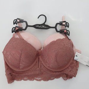 (#B-1) Marilyn Monroe 2 pack Push Up Lace Bras
